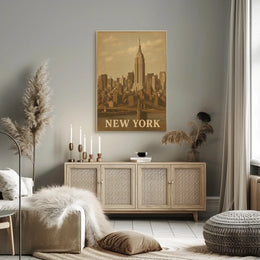 New York City Skyline Poster
