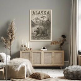 Alaska Wildlife Poster
