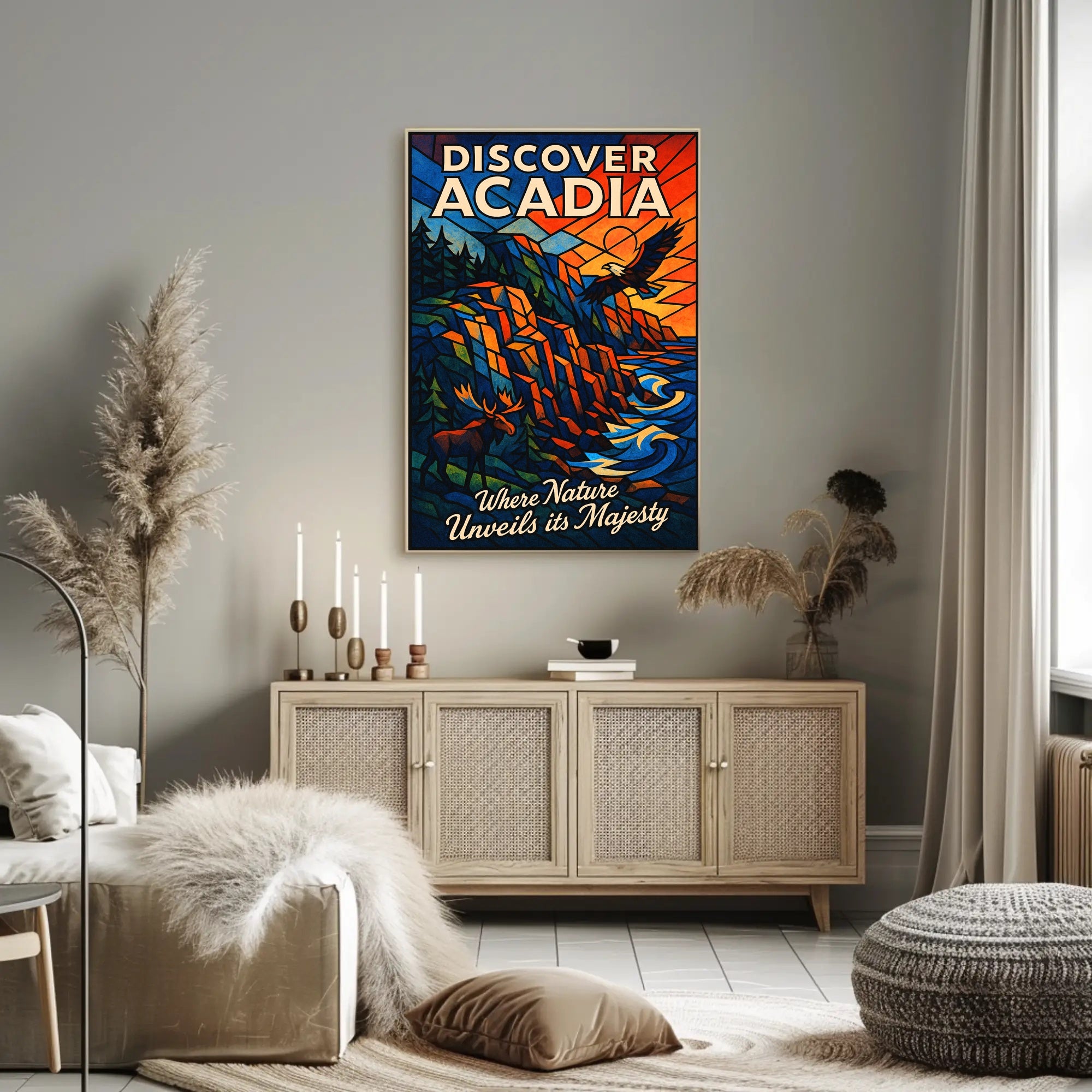 Discover Acadia Poster