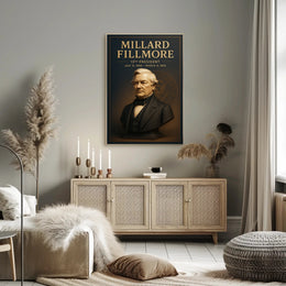 Millard Fillmore Bust: Historical or Presidential Poster PosterGoat