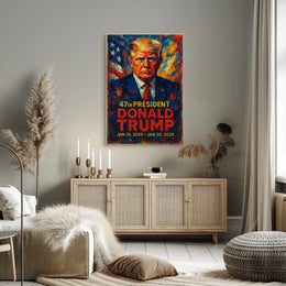 Donald Trump Visionary American Spirit Poster