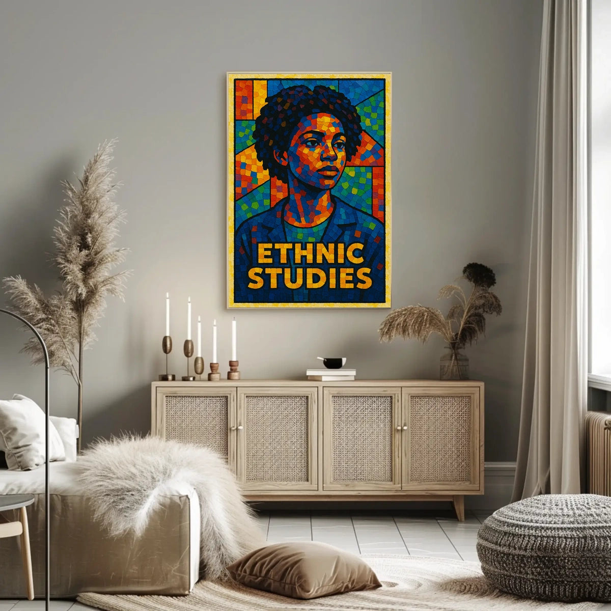 Ethnic Studies Mosaic Poster