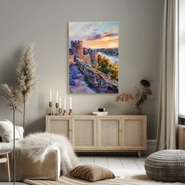 Serbia Belgrade Kalemegdan Fortress River View Poster