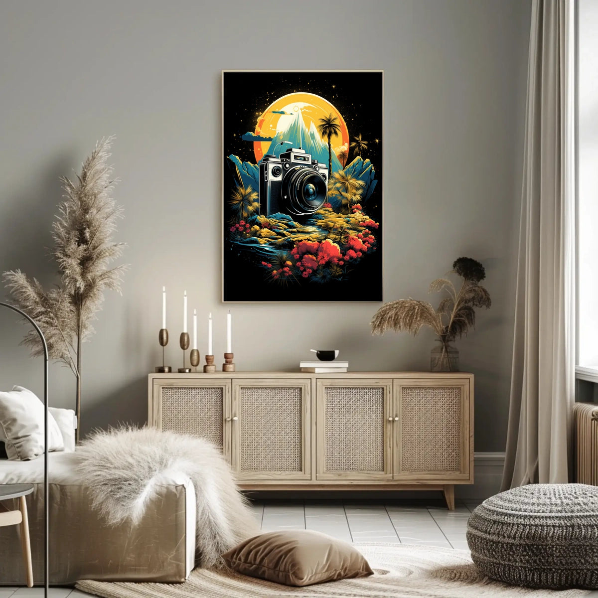 Celestial Capture Poster