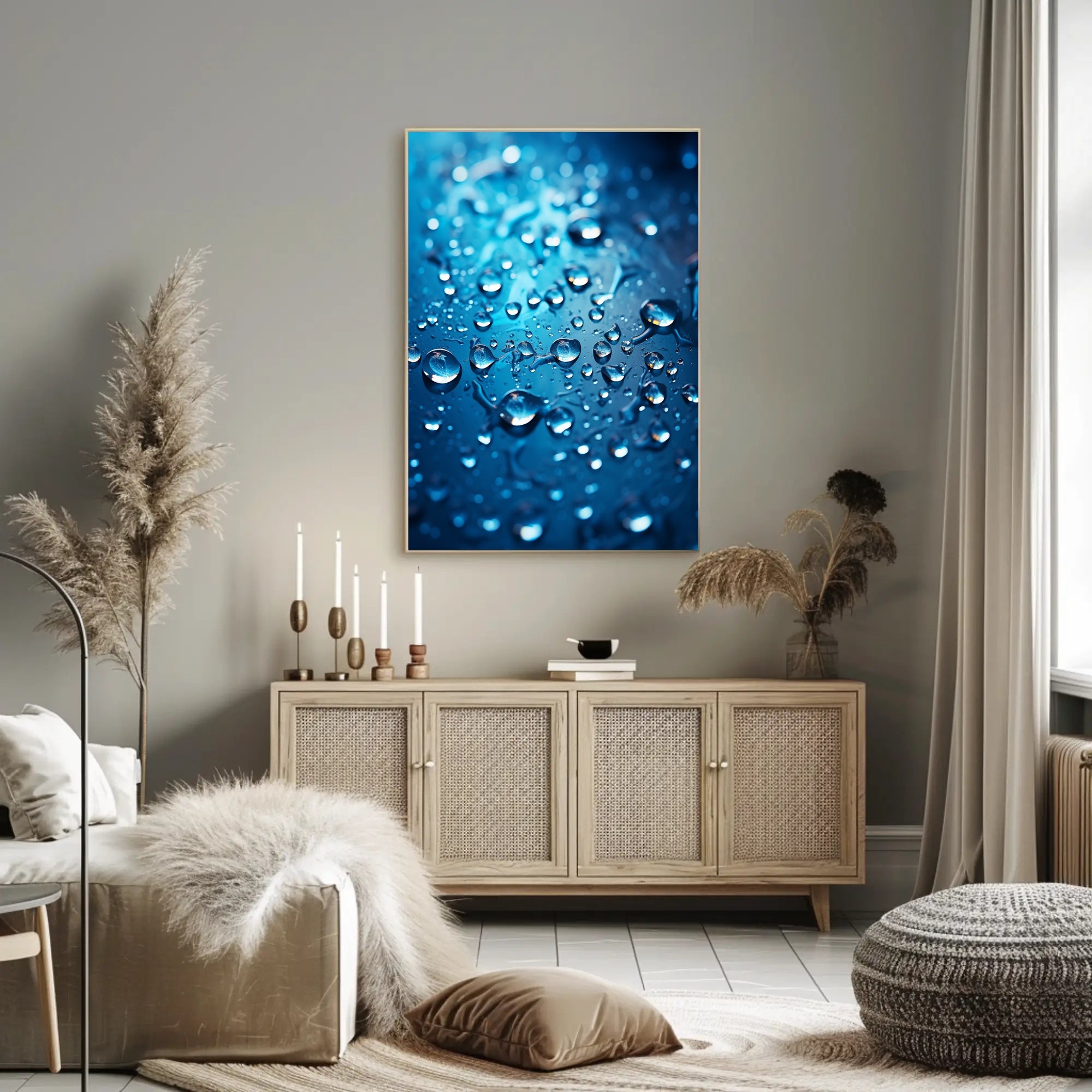 Serenity In Droplets Poster