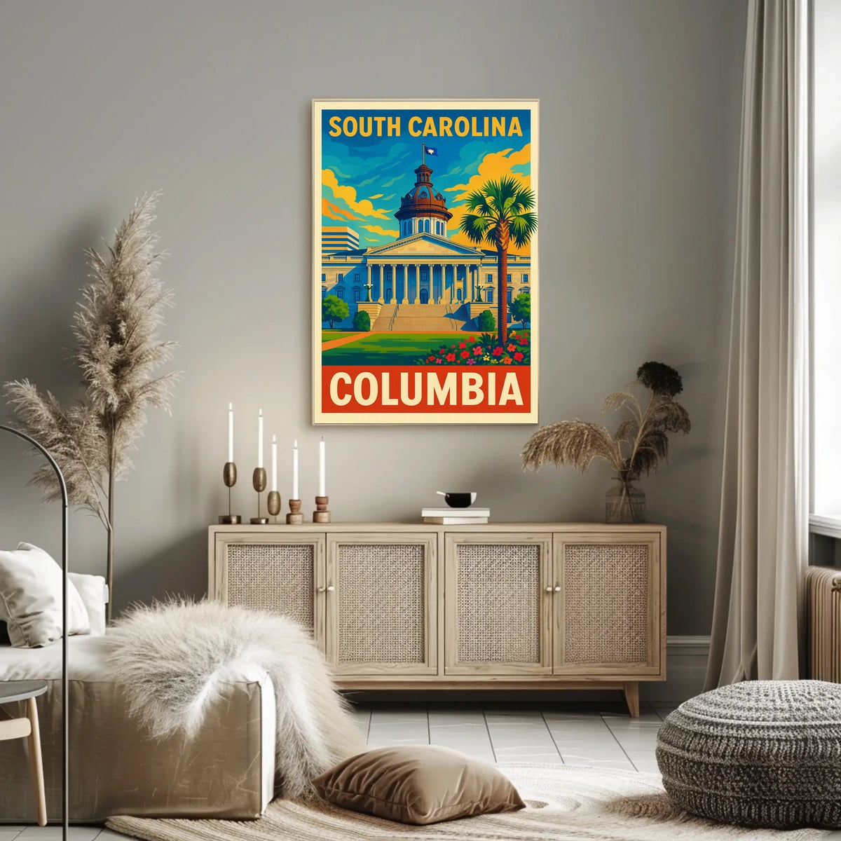 Columbia, South Carolina Poster