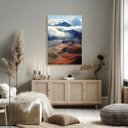Haleakalā National Park Travel Poster Print