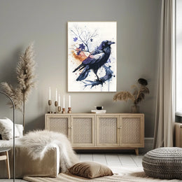 The Majestic Raven Poster