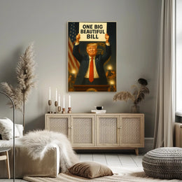One Big Beautiful Bill Poster PosterGoat