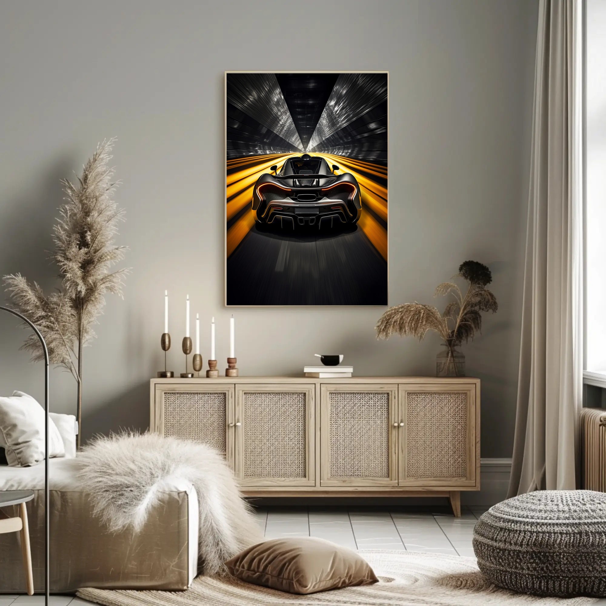 Speed in Motion Poster PosterGoat