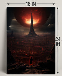 The Tower Of Dystopia Poster