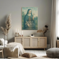 Saint Isabel of France Poster