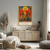 St. Michael the Archangel Poster PosterGoat