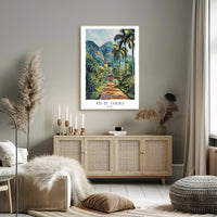 Tropical Pathway in Rio de Janeiro Poster PosterGoat