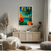 Tropical Paradise Poster