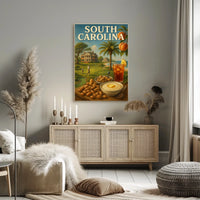 Discover South Carolina Poster
