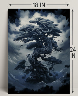 Enchanted Twilight Tree Poster PosterGoat