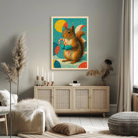 Squirrel Poster
