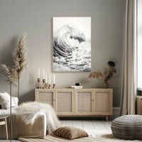 The Power Of The Ocean Poster