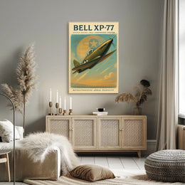 Bell XP-77 Lightweight Fighter Poster