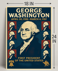 George Washington 1st President Poster PosterGoat