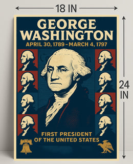 George Washington 1st President Poster PosterGoat