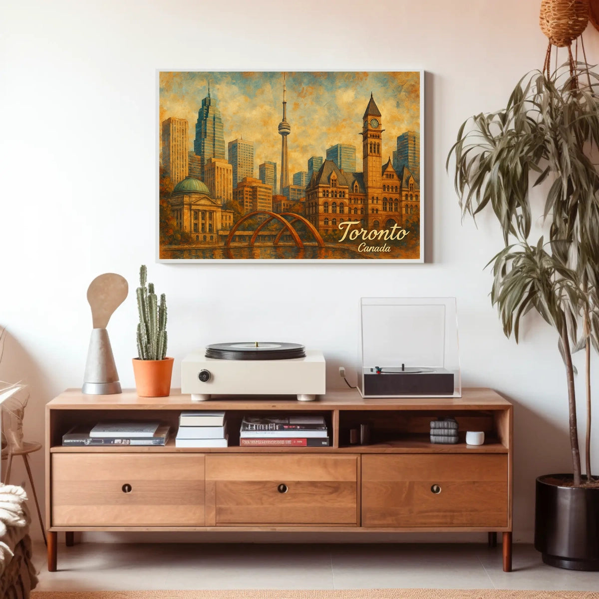 Toronto Skyline Poster