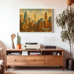Toronto Skyline Poster