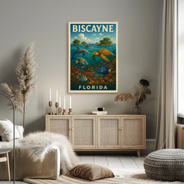 Biscayne Beauty Poster
