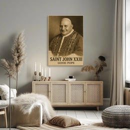 Saint John Xxiii Good Pope Poster