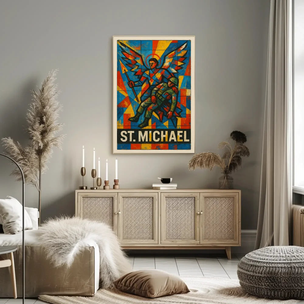 Abstract Cityscape Art Poster