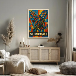 Abstract Cityscape Art Poster