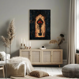 The Ornate Key Poster