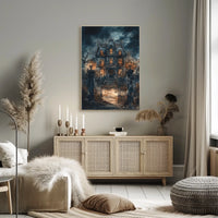 Gothic Victorian Estate Artwork - Abstract, Artistic, or Pop Culture Poster