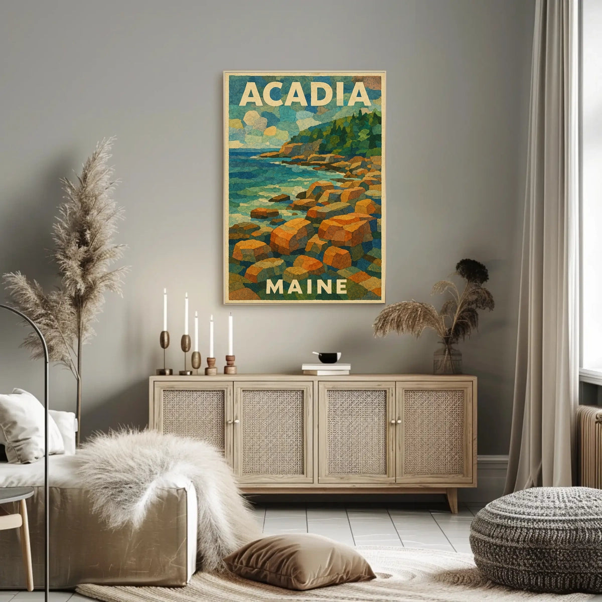 Acadia National Park Maine Poster