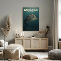 Knifefish Gymnotidae Poster