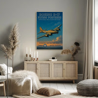 Boeing B-17 Flying Fortress Poster