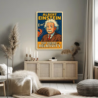 Albert Einstein The Theory Of Poster