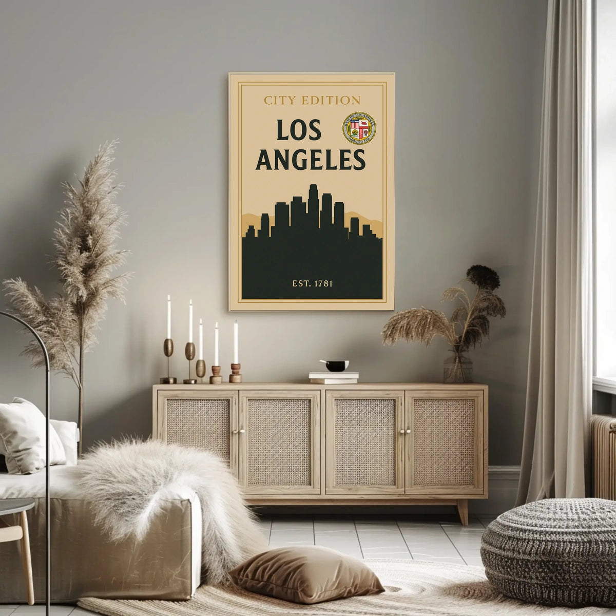 Los Angeles City Edition Poster