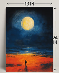 Moonlit Journey Poster