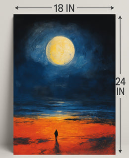 Moonlit Journey Poster