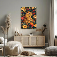 Charming Woodland Chipmunk Animal Poster