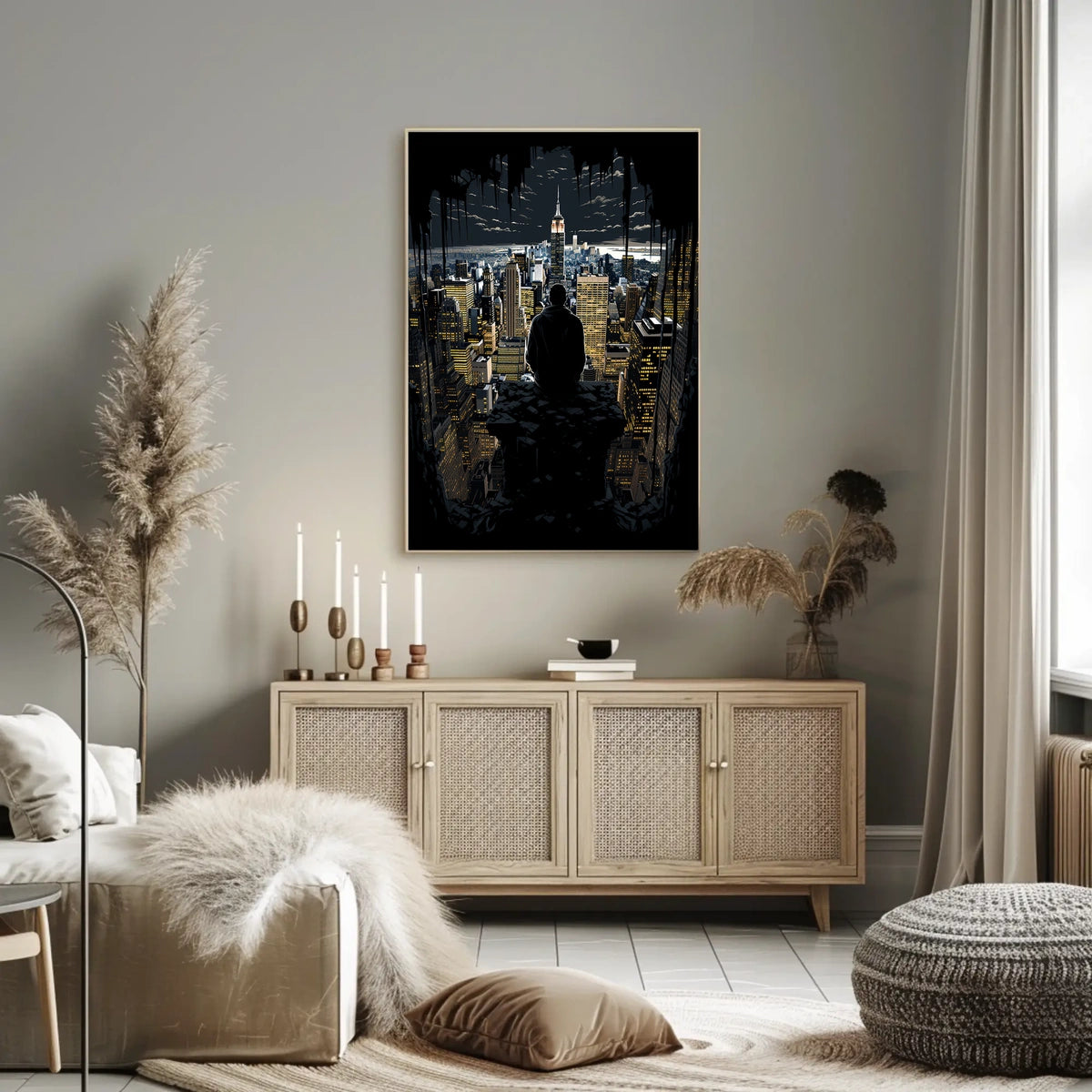 Urban Contemplation Poster