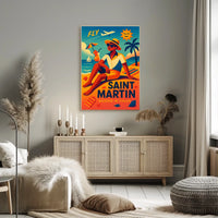 Saint Martin Wander in Color Poster