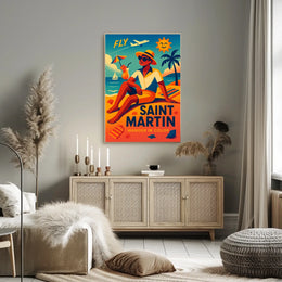 Saint Martin Wander in Color Poster