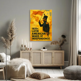1820s Latin American Wars of Independence Poster
