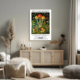 William Morris 19th Century Cotton Prints Poster