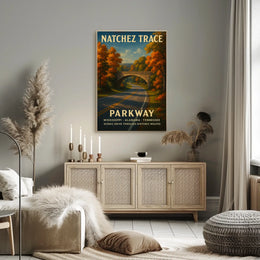 Natchez Trace Parkway Poster