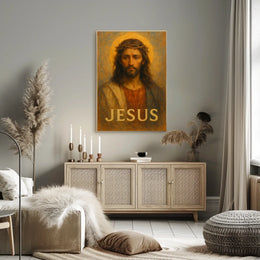 Jesus Christ Portrait Poster
