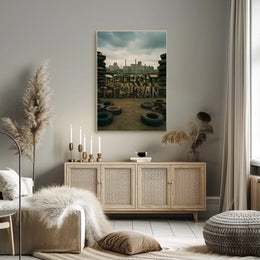 Detroit, Michigan Industrial Legacy Poster
